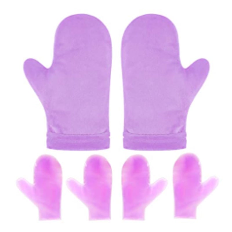 Hot and Cold Hand Therapy Gloves, Hand Ice Pack, Ice and Heat Therapy Pain Relieving Mittens, Reusable Gel Ice Pack for Hands, Arthritis, Finger and Hand Injuries, and Carpal Tunnel Small